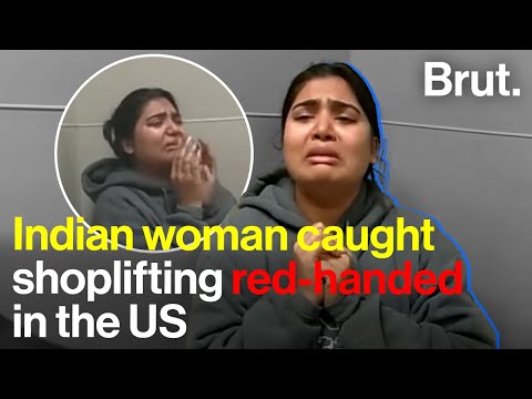Gujarat Woman Broke Down After Caught Stealing In US
