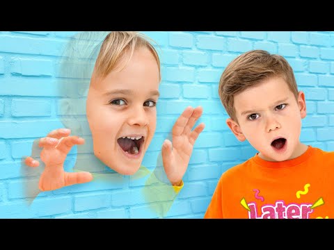 كريس يقفز عبر الجدار - قصص أطفال مضحكة