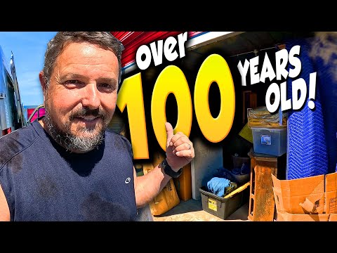 He owned an ANTIQUE SHOP... And I bought his storage unit!
