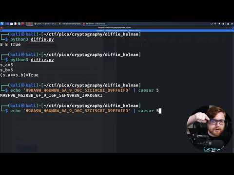 Diffie-Helman Key Exchange (PicoCTF 2022 #32 'diffie-helman')
