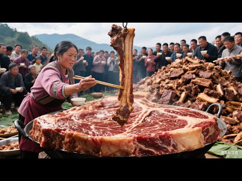 云南保山牛扒烀，黄牛肉足足炖够5小时，只卖50元一斤香迷糊了#麦总去哪吃