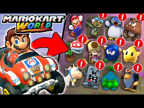 The FINAL Mario Kart World Characters!