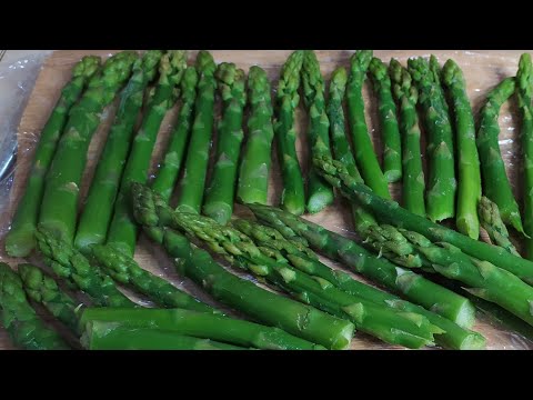 Ինչպես եմ սառեցնում #ԾՆԵԲԵԿԸ ձմռան համար/Как заморозить спаржа на зиму/Asparagus for winter