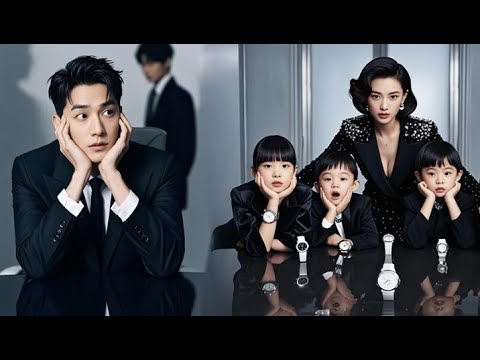 Framed and pregnant, she fled. 4 years later, CEO saw 3 mini versions of himself and understood all!