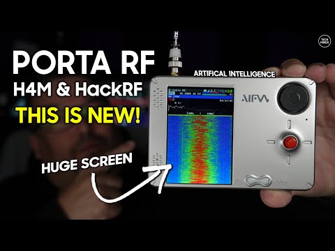 PortaRF - A NEW HackRF PortaPack Combo In One Single Board