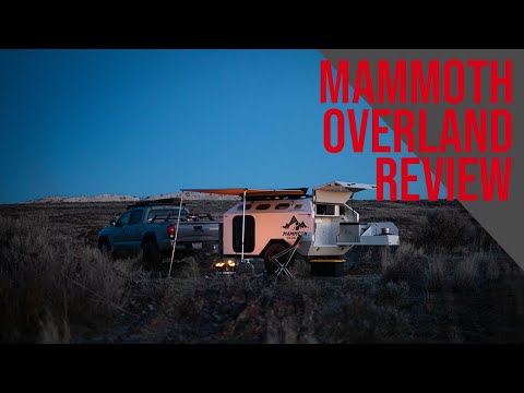 The BEST OVERLAND and TEARDROP trailer! | Mammoth Overland HV Trailer Review || Off the Grind