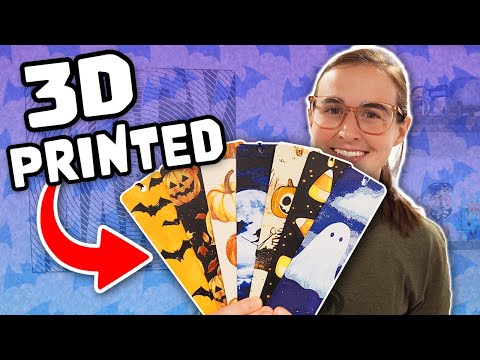 How I 3D Printed Halloween Bookmarks using Midjourney and HueForge