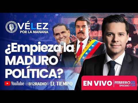ENVIVO ¿Dónde está ALEX SAAB, el testaferro de Nicolás Maduro? Crece el MISTERIO Vélez por la Mañana