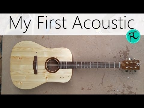 Acoustic guitar from reclaimed wood - 'The Scrapnought'