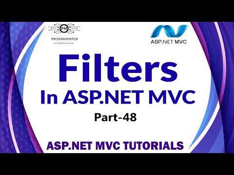 48 | What Are Filters In ASP.NET MVC ? ASP.NET MVC Filters | MVC Tutorials | ASP.NET (Hindi/Urdu)