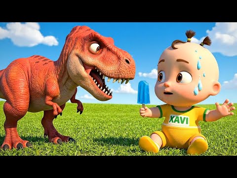 Dino Song For Kids | Ice Cream Song | Baby Songs & Nursery Rhymes | Baby Xavi Kids Songs