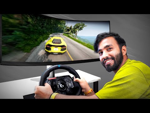 PLAYING RACING GAME ON A RACING SETUP | ASSETO CORSA