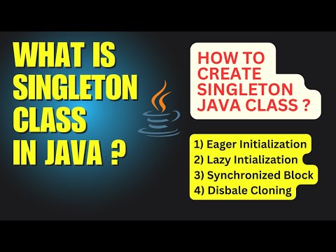 Singleton Class in Java : Step-by-Step Implementation