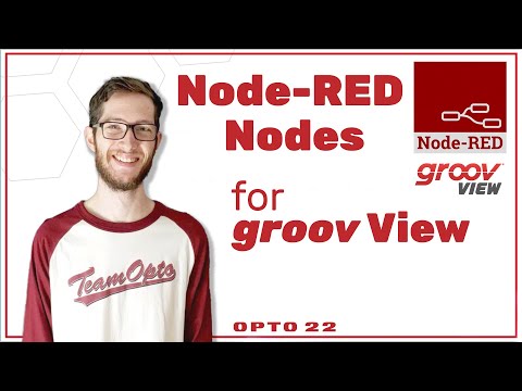 How to use the Node-RED package for groov View
