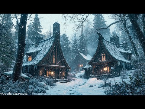 Mystic Celtic Winter Cottages β Medieval Celtic Winter Ambience for Sleep, Relax & Study