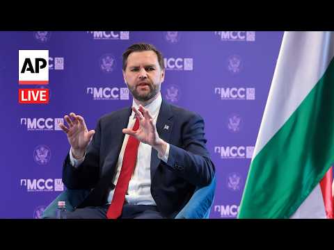 LIVE: JD Vance delivers remarks in Hungary