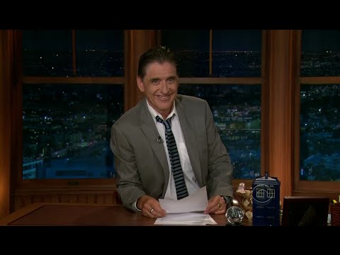 Late Late Show with Craig Ferguson 8/23/2011 Lewis Black, Amos Lee