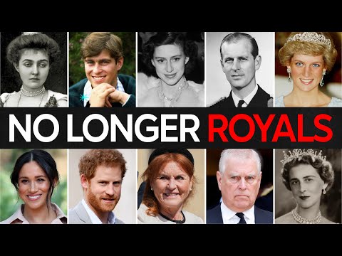 25 British Royals Who LOST Their Titles Before PRINCE ANDREW | For Sleep