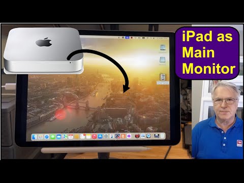 iPad as Main or Extended Monitor for Mac Mini or Macbook using YAM app
