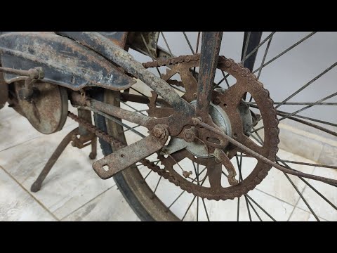 Mobylette motobecane Av 44 Restoration # 1 (1969)