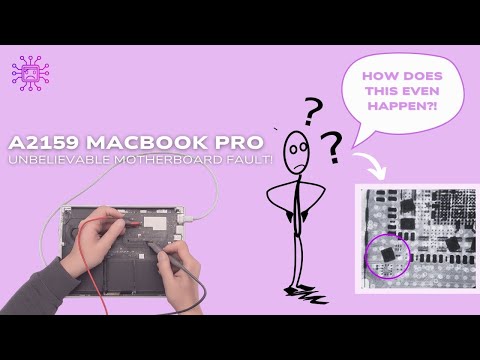 Can I Fix This A2159 Macbook Pro With A Strange Logic Board Fault?