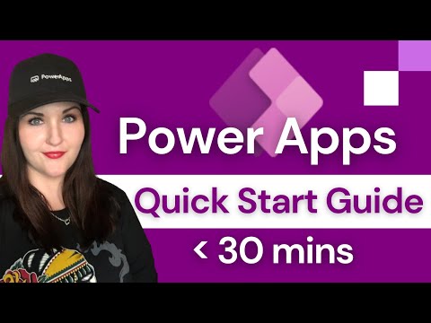Microsoft Power Apps Beginner Tutorial Under 30 Mins #PowerApps