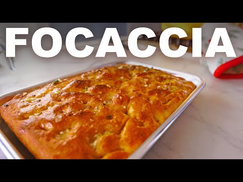 Extra-flavorful focaccia