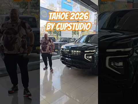Tahoe 2025 V8 by CupStudio & Unicars: Lujo y potencia EXTREMA 💥
