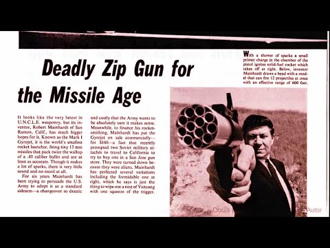 GYROJET - The Spinning Rocket Bullet