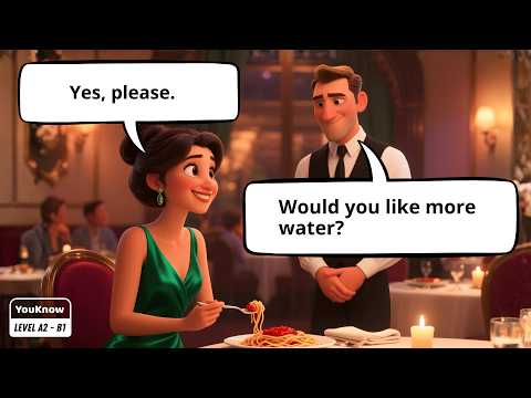 At the Restaurant | Learn English Through Conversations