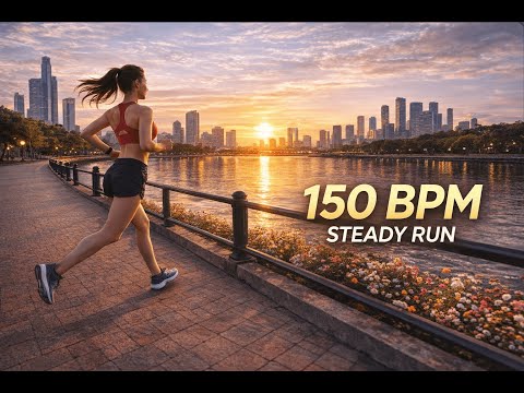 150 BPM Steady Run Music | 30-Minute Running Playlist for Cardio & Endurance