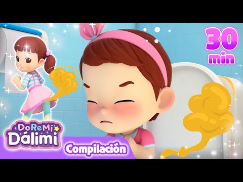 💩La Canción del Popó❤️Canciones🎹Dibujos Animados🎶 DoReMi Dálimi🌜 #Temporada1,2
