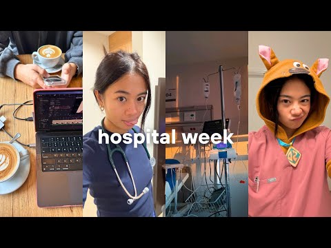 med school vlog 🩺| busy week in the hospital- studying, shifts & small joys