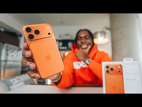 iPhone 17 Pro Max Unboxing & First Impressions - Cosmic Orange!