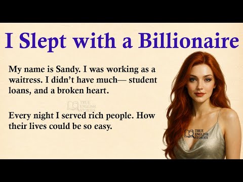 I Slept with a Billionaire ✅ Emotional English Story for Listening (A1/A2 Level) ✅