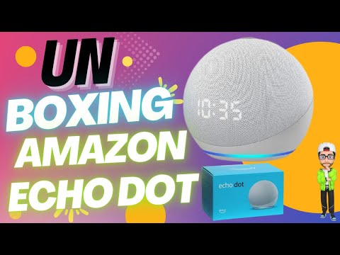 Unboxing Amazon Alexa Echo Dot: Setup, Installation, and Activation Guide || Alexa echo dot 2024