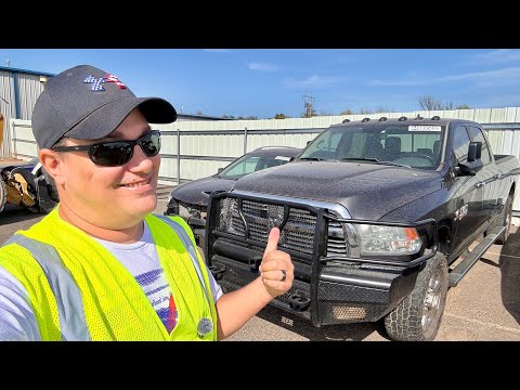 I Found the King of Trucks at Copart RAM Cummins!!