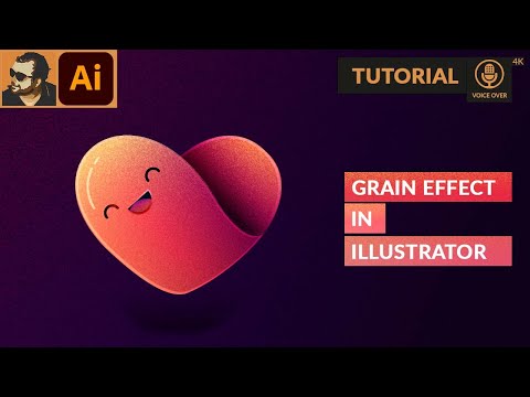 How to Design Artworks with Grain Effect in Adobe Illustrator  | Tutorial