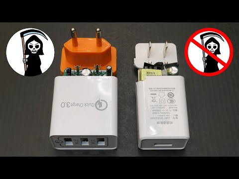 Dangerous USB chargers 21 (a pleasant surprise!)