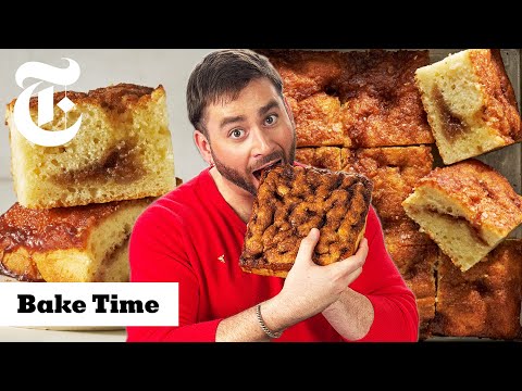 If a Cinnamon Roll and Focaccia Had a Baby, It Would Be This Cake | Bake Time | NYT Cooking