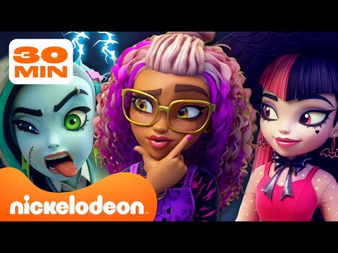Монстр Хай | 30 МИНУТ ЛУЧШИХ моментов "Школа монстров"! 🦇 | Nickelodeon Cyrillic