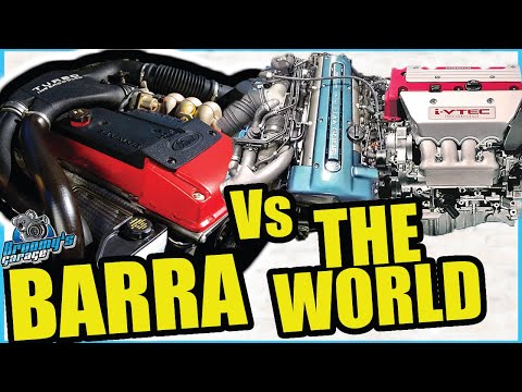 Ford BARRA Vs The World (LS1, 2JZ, K24, RB) | Is it the BEST Engine for a Swap?