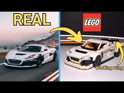 I built a LEGO Rimac Nevera!!