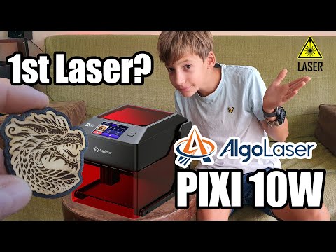 Levi's First Laser? Testing the AlgoLaser Pixi 10W: Don’t Let Its Size Fool You! (Review & Projects)