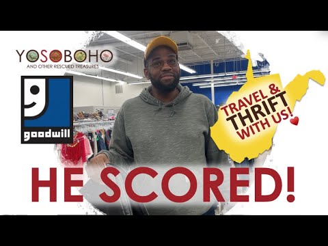 SCORE! I never would have known! 😲 Come THRIFT WITH US AT GOODWILL FOR RESALE! 😊