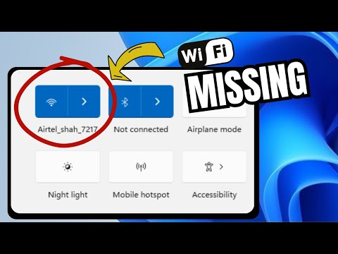 How To Fix Wifi Not Showing In Windows 11 After Update (4 Settings)
