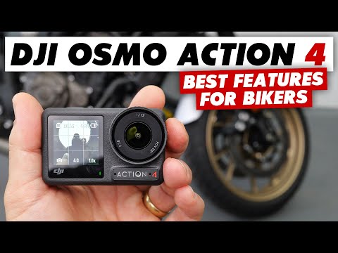 DJI Osmo Action 4: 10 Best Features For Motorcyclists!
