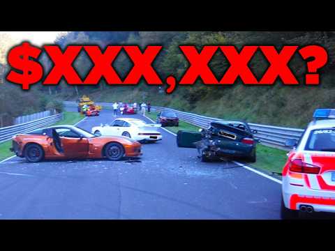 Here's how much it REALLY costs when you crash at the Nurburgring!