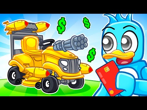 I Spent $7,526,941 to unlock MAX LEVEL Lawn Mower in Roblox!