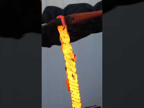 Making a Handmade Damascus! Korean Blacksmith Skills